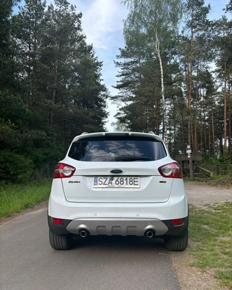Ford Kuga cena 33800 przebieg: 259000, rok produkcji 2009 z Łęczyca małe 232